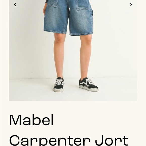 New with tags Just Black Denim Women's Blue Denim Shorts size small - Picture 3 of 3